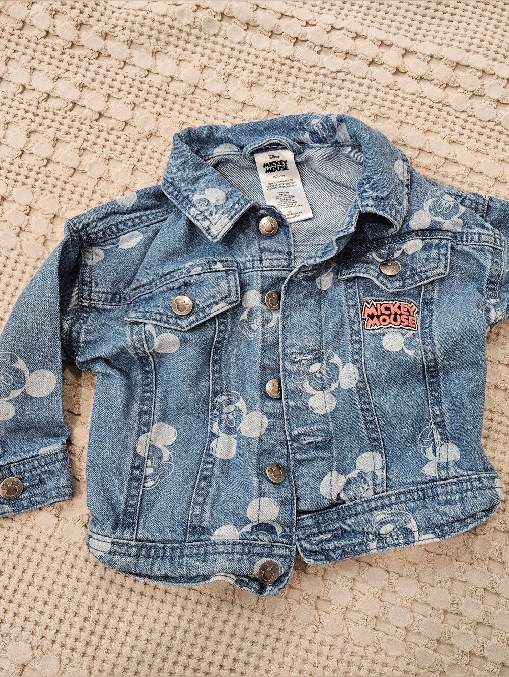 Kids Disney Denim Jacket Size 2T